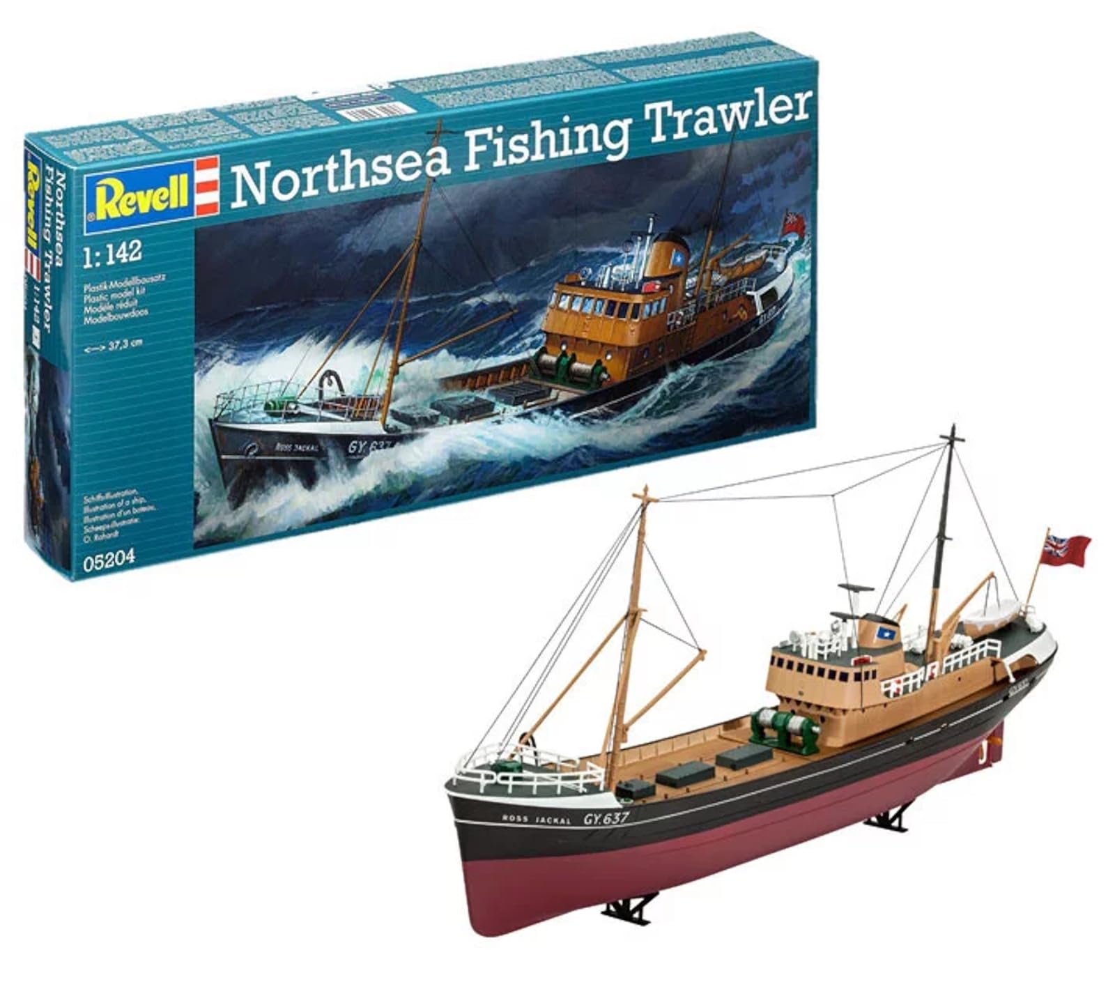 Amazon.com: Revell Germany North Sea Fishing Trawler Kit : Arts